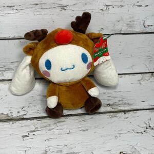 Sanrio Cinnamoroll Reindeer Plush - Christmas Toy Gift Hello Kitty & Friends New